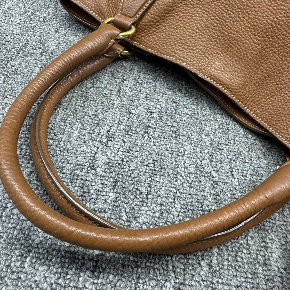 Prada Vitello Daino Leather Satchel Bag 535-071925 - Picture 11 of 16